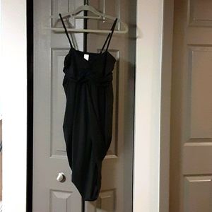 Little black bubble dress